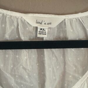 Land 'n Sea White Blouse